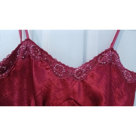 Vintage Y2K Babydoll Top XL Beaded Fairy Festival Hippie 90s - Picture 3 of 8